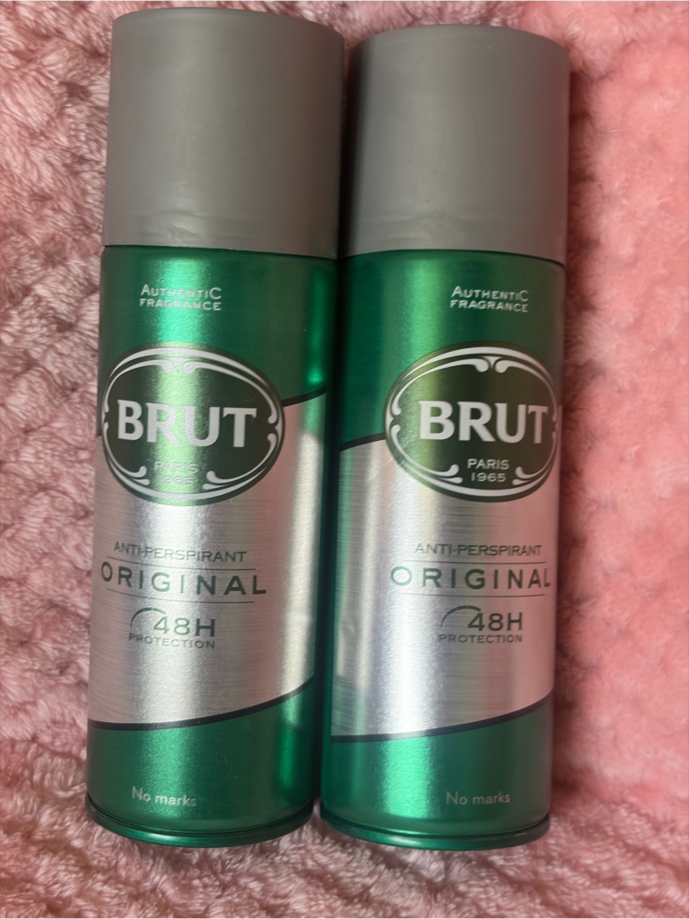 BRUT Original Anti-Perspirant Deodorant 200 ml/6.76 Oz- Free Shipping-PACK OF 2